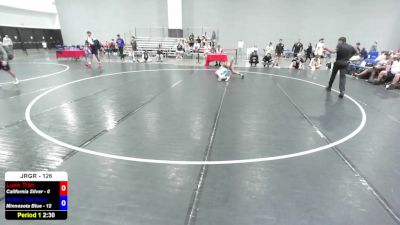 126 lbs Luke Tran, California Silver vs Aidan Carlson, Minnesota Blue