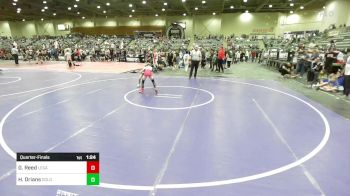 64 lbs Quarterfinal - Georgia Reed, Legacy Elite vs Harley Orians, Gold Rush Wrestling