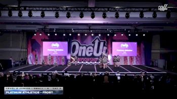 Platinum Athletics - Frost [2026 L2 Junior - Small - A Day 3] 2026 One Up Grand Nationals