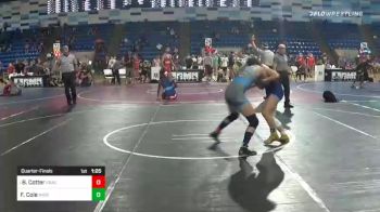 109 lbs Quarterfinal - Brittany Cotter, Gracie Barra vs Faith Cole, Missouri National WomenÕs Team