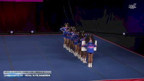 Cheertastic Co. - Royal Elite Diamonds [2026 L2 Junior - Flex - D2 - Small A] 2026 The D2 Summit