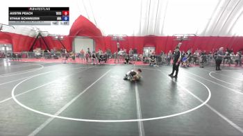 88 lbs 3rd Place Match - Austin Peach, Team Nazar Training Center vs Ethan Schweizer, Askren Wrestling Academy