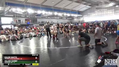 70 lbs Round 8 (10 Team) - Major Darby, Piedmont WC vs Kaleb Watts, Violent Little Machines