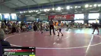 55 lbs 2nd Wrestleback (16 Team) - Sebastian Sullivan, Stronghold - Gold vs Jett Deville, NOLA Gold