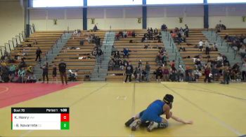 80 lbs Cons. Semi - Branko Navarrete, Cuba City vs Keaton Henry, Immortal Athletics WC