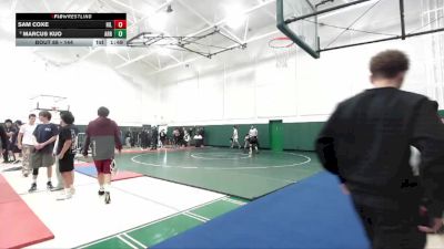 144 lbs Champ. Round 1 - Marcus Kuo, Arroyo vs Sam Coxe, Hillcrest