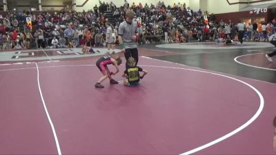 SPW-1 lbs Round 1 - Hayden Schliemann, Hammerin Hawks vs Ada Glaser, Denver Wrestling Club