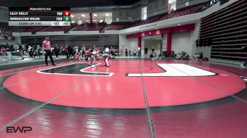 117 lbs Consi Of 8 #2 - Lilly Kelly, Perry Girls Wrestling Club vs Kendalynn Wilde, Tonkawa High School Girls