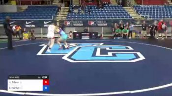 132 lbs Round Of 64 - Hayley Gilson, Alaska vs Eve Herlyn, Missouri