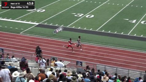 Middle School Boys' 400m, Semi-Finals - Age 14