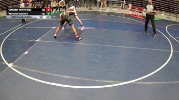 125 lbs 2nd Place Match - Johnny Whitford, Sanderson Wrestling Academy vs Hunter Leavitt, Champions Wrestling Club