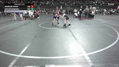 70 lbs Round Of 16 - Madeline Puleo, Seneca vs Saylor Mashura, Upper Township