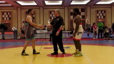 130 kg Quarterfinal - Monte Britton, North Carolina vs Anthony Rossi, Contenders Wrestling Club