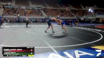 D2-150 lbs Quarterfinal - Ruben `Xavier` Lerma, Canyon View vs Joshua Petty, Flowing Wells High School