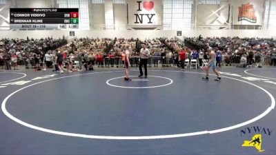 116 lbs Champ. Round 1 - Brennan Kline, Baldwinsville Wrestling Club vs Connor Viddivo, BH-BL Youth Wrestling