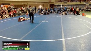 115 lbs Semis (4 Team) - Jaxon Linn, Rocori vs Owen Urijah-Bieber, Bemidji
