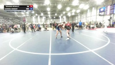 135 lbs 5th Place Match - Reagan McNally, Toro World Club vs Aurora Hiebert, Thunder Mountain Wrestling Club