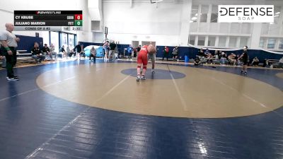 285 lbs Consi Of 8 #2 - Cy Kruse, Cornell vs Juliano Marion, Pittsburgh