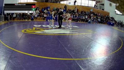 131 lbs Quarterfinal - Abigail Alicandro, Western New England vs Madison Wellen, D`Youville