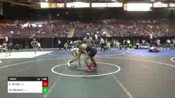 182 lbs Consi Of 8 #1 - Albert Torres, Dog Town Wrestling vs Wyatt Merkord, Clovis
