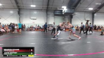 165 lbs Quarterfinal - Justin Whitney, Morris Fitness vs Brandon Myhand, Premier Wrestling