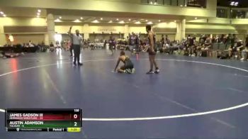 138 lbs Round 2 (10 Team) - Austin Adamson, Yuligan vs James Gadson III, Hernando Wrestling