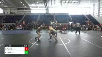 130 lbs Consolation - Hunter Fonville, Vacaville WC vs Penisimani Taholo, Atlas