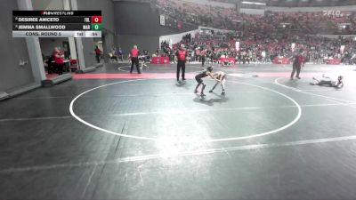 60 lbs Cons. Round 5 - Jemma Smallwood, Marshfield vs Desiree Aniceto, Fond Du Lac