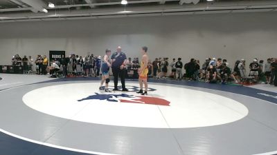 70 kg Champ. Rd Of 128 - Kaden Markley, Tiger Den Wrestling Club vs Dominic Serio, Ohio