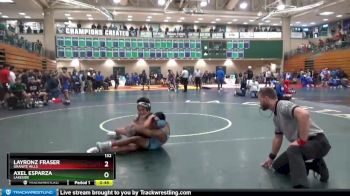 138 lbs Quarterfinal - Justin Wells, Lakeside vs Jack Harrison, Rancho Bernardo