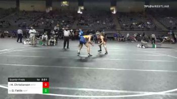 174 lbs Quarterfinal - Mason Christiansen, Western Wyoming vs Dayton Fields, Northeastern Oklahoma
