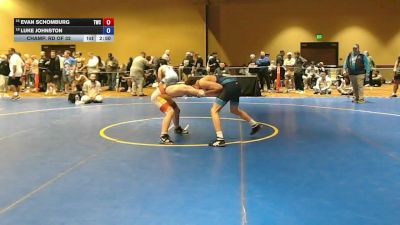 126 lbs Champ. Rd Of 32 - Evan Schomburg, TWC vs Luke Johnston