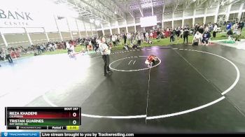 84 lbs Quarterfinal - Reza Khademi, California vs Tristan Guarnes, Mat Demon WC