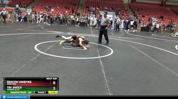 64 lbs Round 2 - Deacon VanDyke, Shadyside vs Tiki Enold, Warner Elite