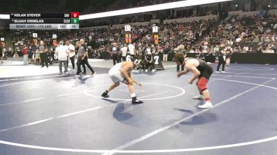 175 lbs Consi Of 4 - Kelan Stever, San Clemente (SS) vs Elijah Ornelas, Clovis North (CS)
