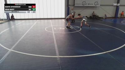 113 lbs Rr Rnd 3 - Dante Stevenson, TNWC White vs Sean Mott, Mat Warriors