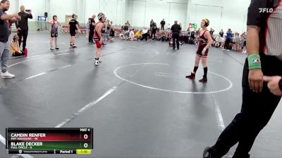 88 lbs Round 5 (8 Team) - Camdin Renfer, Mat Assassins vs Blake Decker, Full Circle