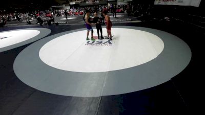225 lbs Marcus Little, SDIKWA - San Diego-Imperial Kids Wrestling Association vs Anthony Perez, TCWA - Tri-Counties Wrestling Association