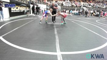 83 lbs Quarterfinal - Kannon VanDeven, Mustang Bronco Wrestling Club vs Grady Lail, Chandler Takedown Club