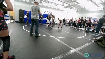 67 lbs Rr Rnd 3 - Carter Rennick, Team Nomad vs Averie White, Murray County Takedown Club