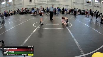 76 lbs Round 5 (10 Team) - Jacob Georger, DWA vs Luca Sundo, OMP