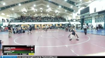 120 lbs Quarterfinal - WahNay Say, New Plymouth vs Joseph Smith, Nampa West
