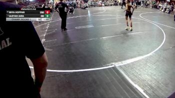 73 lbs Champ. Round 1 - Aleyah Jara, Gering Wrestling Club vs Miya Hofpar, East Butler Wrestling Club