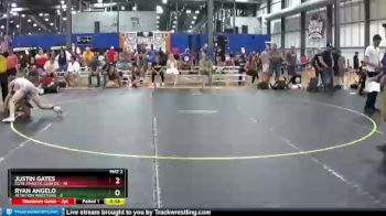 138 lbs Semis & 1st Wrestleback (8 Team) - Justin Gates, Elite Athletic Club DZ vs Ryan Angelo, Attrition Wrestling