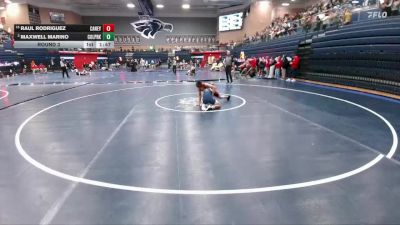 113 lbs Round 3 - Maxwell Marino, Conroe Woodlands College Park vs Raul Rodriguez, Conroe Caney Creek