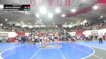190 lbs Semifinal - Sha`Nya Henderson, Southport Wrestling Club vs Abby Purtlebaugh, Bloomington South