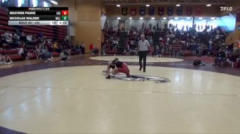 125 lbs Quarterfinal - Nicholas Walker, Millikin vs Brayden Parke, Coe