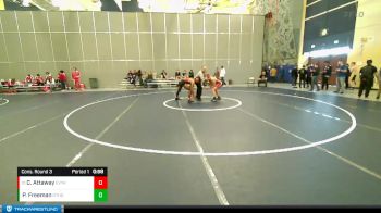 152 lbs Cons. Round 3 - Colin Attaway, East Valley (Yakima) vs Parker Freeman, Othello