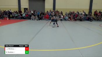 60 lbs Cons. Round 1 - Jeremiah Minikwu, CIWC Team Intensity vs Boden Rouleau, Chippewa Elite