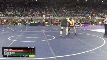 D2-215 lbs Cons. Round 1 - Gabe Day, St Mary Preparatory HS (Orchard Lake) vs Shane Dams, Hamilton HS